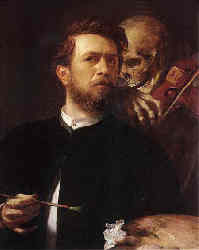 Bocklins Death and Violin