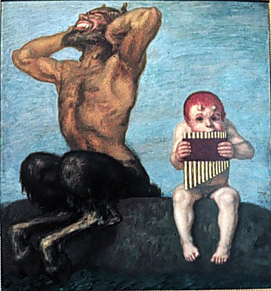 Painting by Stuck