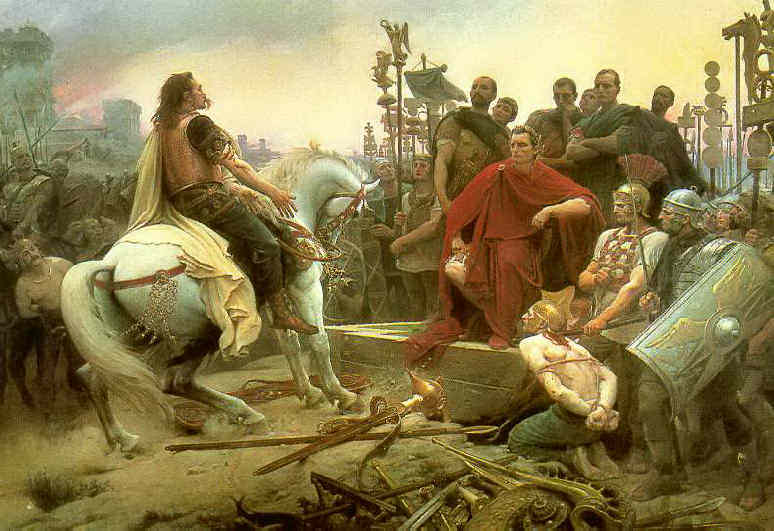 Vercingetorix Lays Down His Arms Before Caesar