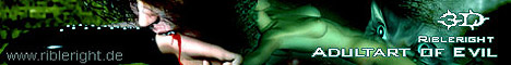 Adulta Evil banner ad
